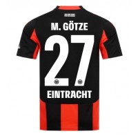 Fotballdrakt Herre Eintracht Frankfurt Mario Gotze #27 Hjemmedrakt 2025-26 Kortermet Fotballdrakt Herre Eintracht Frankfurt Mario Gotze #27 Hjemmedrakt 2025-26 Kortermet